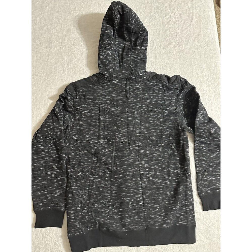 NEW Staple Pigeon Sweater‎ Full Zip Hoodie Black Geometric Pattern Size Medium M - Picture 10 of 10
